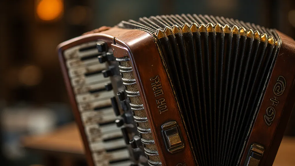 Antique accordion