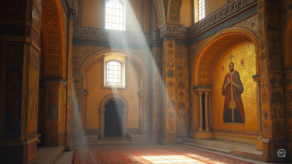 Christ Pantocrator mosaic in Hagia Sophia