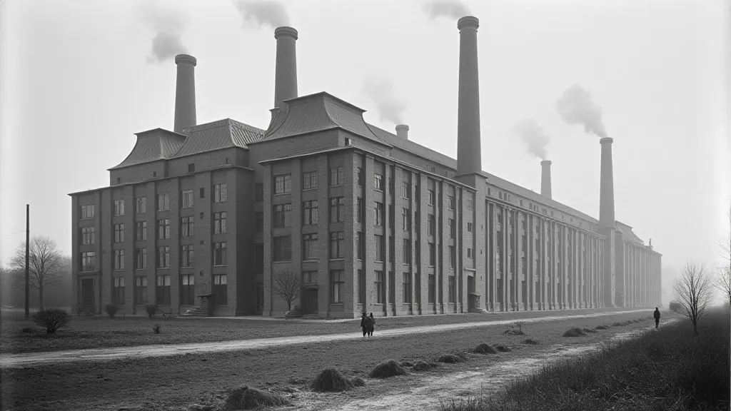 19th-century textile mill